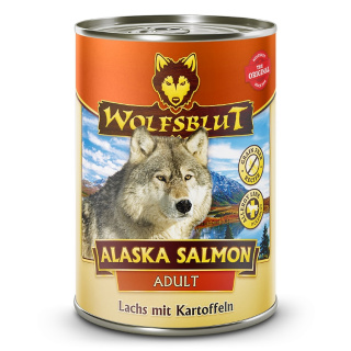 Wolfsblut Adult Alaska Salmon Lachs mit Kartoffeln 395g