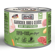 MACs Dog Super Food Kaninchen und Gemüse 200g