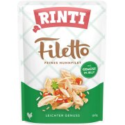 Rinti Hundenassfutter Filetto Huhn und Gemüse in...
