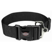 Trixie Halsband Premium M-L 40-60cm 50mm schwarz