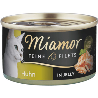 Miamor Feine Filets Katzennassfutter Huhn in Jelly 100g