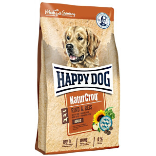 Happy Dog Hundefutter NaturCroq Rind und Reis 15 kg