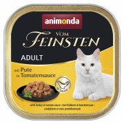 animonda Vom Feinsten Adult Pute in Tomatensauce 100g Schale