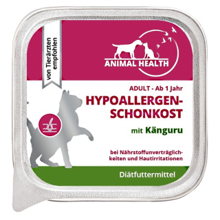 Animal Health Hypoallergenenschonkost Känguru 100g
