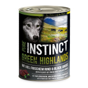 PURE INSTINCT Hundenassfutter Green Highland mit Rind und...