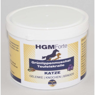 HGM Forte Katze Grünlippmuschel und Teufelskralle 250g