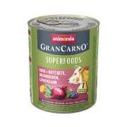 animonda Superfoods GranCarno Rind und Rote Bete 800g