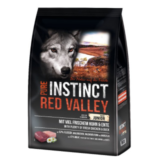 PURE INSTINCT Red Valley Maxi Junior mit Huhn und Ente 4 kg