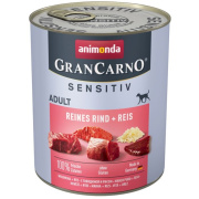 animonda GranCarno Sensitiv Rind und Reis 800g