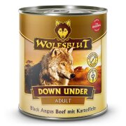 Wolfsblut Adult Down Under Black Angus Beef mit Kartoffel...
