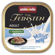 animonda Vom Feinsten Adult Kaninchen und Sahnesauce 100g...