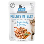 Brit Care Nassfutter Adult mit Pute und Shrimps in Gelee 85g