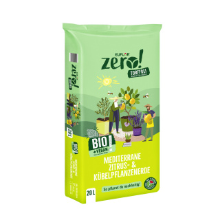 Euflor Zero! Bio mediterrane Zitrus- und Kübelpflanzenerede torffrei vegan 20 ltr.