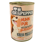 Joe&Pepper Hundenassfutter Huhn pur mit Kartoffel 400g