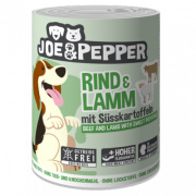Joe&Pepper Hundenassfutter Rind und Lamm mit...