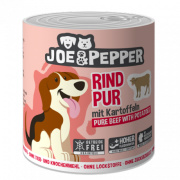 Joe&Pepper Hundenassfutter Rind pur mit Kartoffel 800g