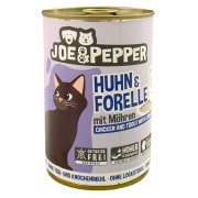 Joe&Pepper Katzennassfutter Huhn und Forelle mit...