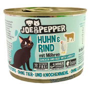 Joe&Pepper Katzennassfutter Huhn und Rind mit...