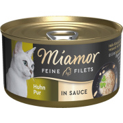 Miamor Feine Filets Huhn Pur in Sauce 85g