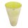 Vase grün Kegelform