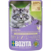 Bozita Katzennassfutter Senior 8+ Häppchen in Sauce...