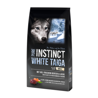 PURE INSTINCT White Taiga mit Rentier und Lachs