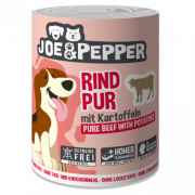 Joe&Pepper Hundenassfutter Rind pur mit Kartoffel