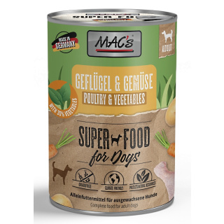 MACs Dog Super Food Geflügel und Gemüse