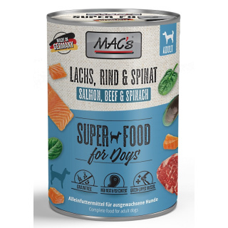 MACs Dog Super Food Lachs mit Spinat