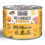 MACs Dog Super Food Pute und Heidelbeere