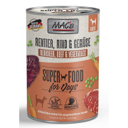 MACs Dog Super Food Rentier, Rind und Gemüse