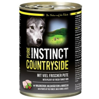 PURE INSTINCT Hundenassfutter Countryside mit Pute