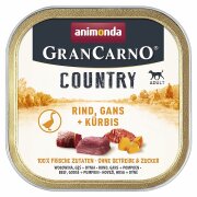 animonda GranCarno Adult Country Rind, Gans und...