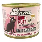Joe&Pepper Katzennassfutter Rind und Pute mit...