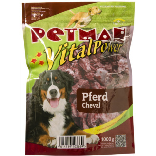 Petman Hunde-Frostfutter Pferdefleisch -wiederverschließbar