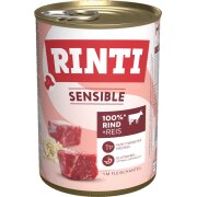 Rinti Hundenassfutter Sensible Rind und Reis