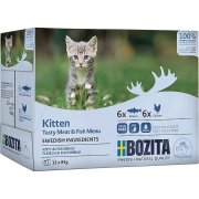 Bozita Häppchen in Sauce mit Fisch und Fleisch...