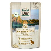 Wildes Land Katzennassfutter Bio Ente und Pute  mit...