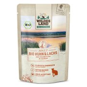 Wildes Land Katzennassfutter Bio Huhn und Lachs mit...
