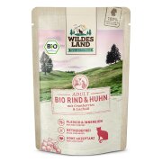 Wildes Land Katzennassfutter Bio Rind und Huhn mit...