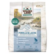 Wildes Land Katzentrockenfutter  Forelle & Lachs 400g