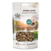 Wildes Land Snack Knabberkissen Huhn & Lachs 50g