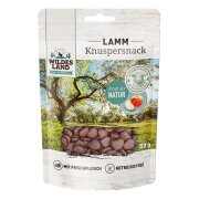 Wildes Land Knuspersnack Lamm & Apfel 50g