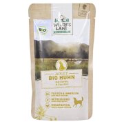 Wildes Land Hundenassfutter Bio Huhn mit Kürbis 125g