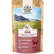 Wildes Land Hundenassfutter Rind mit...