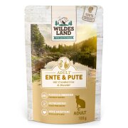 Wildes Land Katzennassfutter Classic Ente und Pute 100g