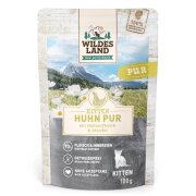 Wildes Land Katzennassfutter Kitten Huhn pur mit...