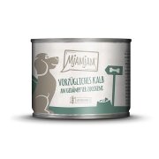 Mjamjam Hundenassfutter vorzügliches Kalb an Zucchini