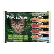 Pawsome Katzennassfutter Adult 4er Mixpack 85g