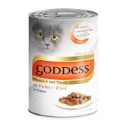 Goddess Katzennassfutter Adult Huhn und Rind 415g